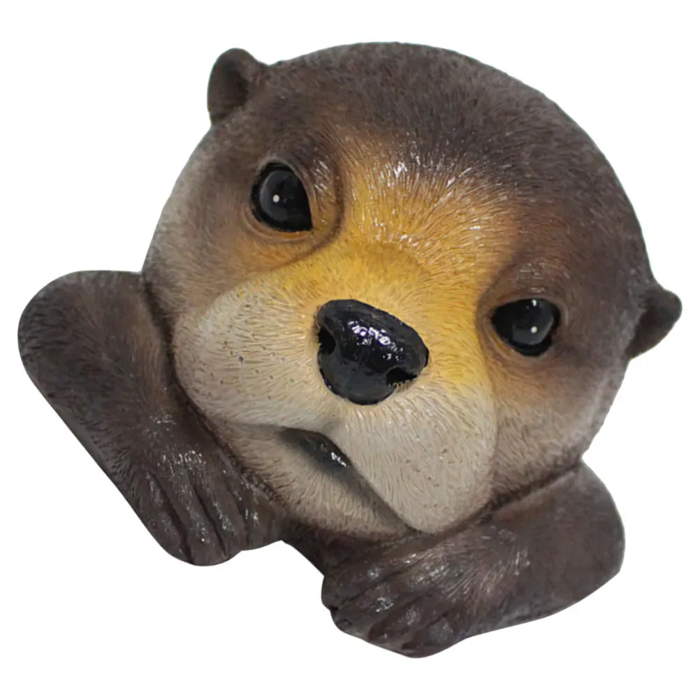 

Resin Floating Statue Miniature Simulation Garden Pond Ornament Realistic Animal Decoration Garden Resin Statues