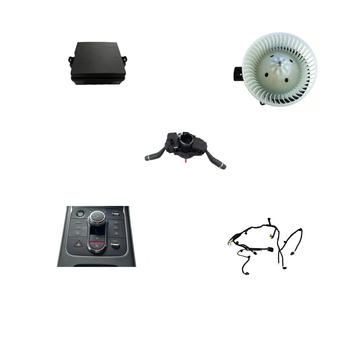combination switch Front cabin power distribution box body Rear bumper small line Front air conditioning blower assembly