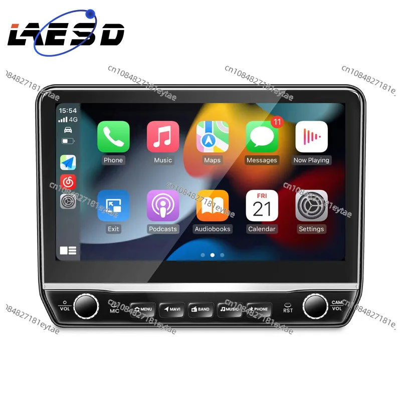 9/10 inch dual knob car navigation USB wireless Carplay high definition reversing GPS Android