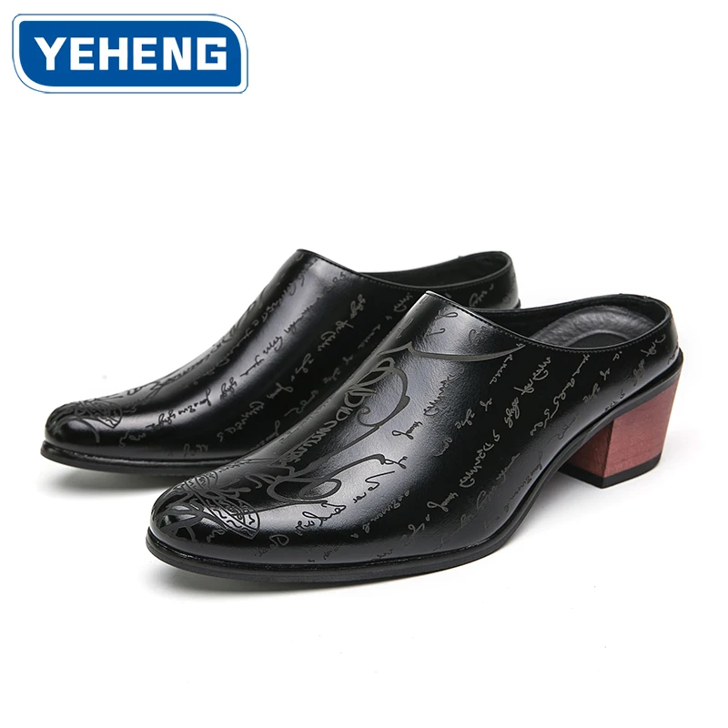 

Новые летние мужские туфли-лодочки в британском стиле, церемониальные удлиняющие туфли, повседневные модельные повседневные дизайнерские кожаные туфли с острым носком