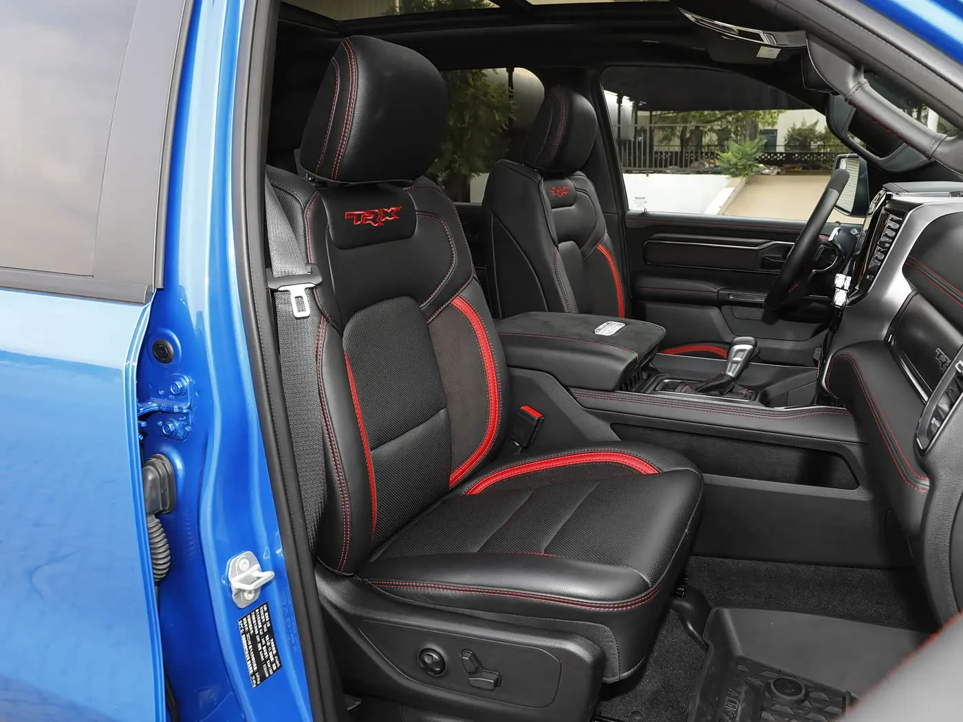 For Dodge RAM TRUCKS 2019-2025 PU Leather Custom Car Seat Covers Full Set seat protector Interior Accessories styling