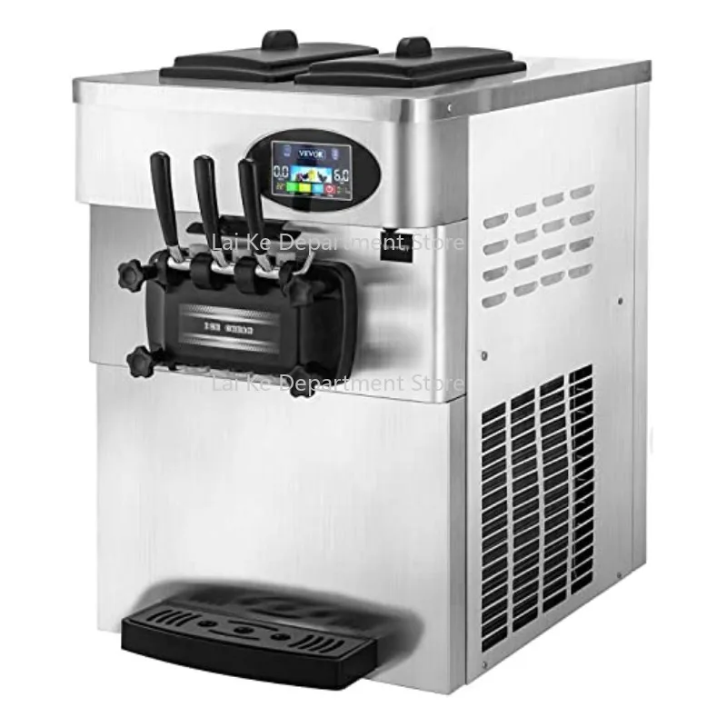 

Commercial Table Top Good Quality Stainless Steel Yogurt Three Flavors Cheap Soft Serve Ice Cream Machine for Sale