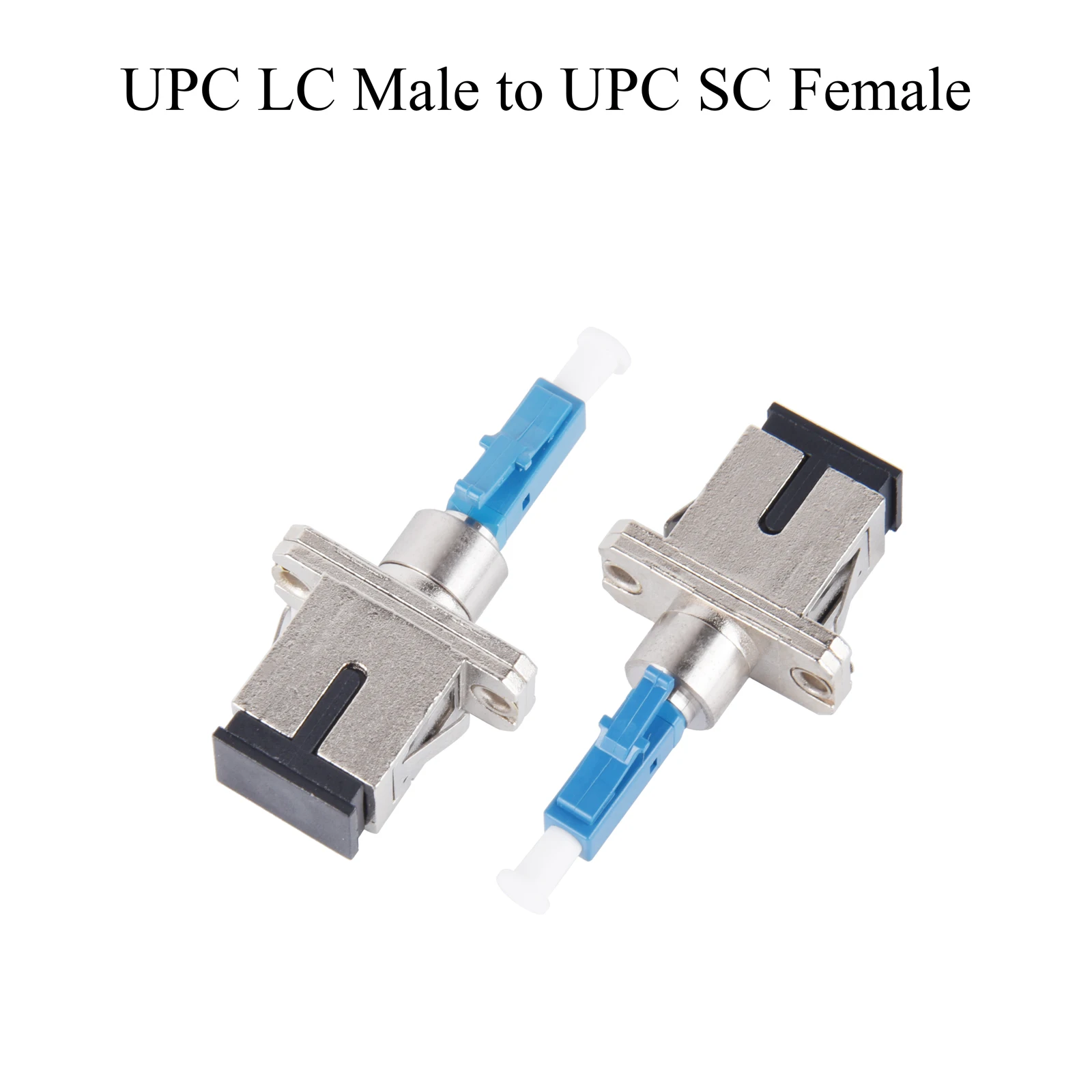 5Pcs Fiber Optic APC/UPC FC/LC/SC/ST Male/Female to UPC LC/SC/FC/ST Female Adapter Single-mode Converter Hybrid Connector