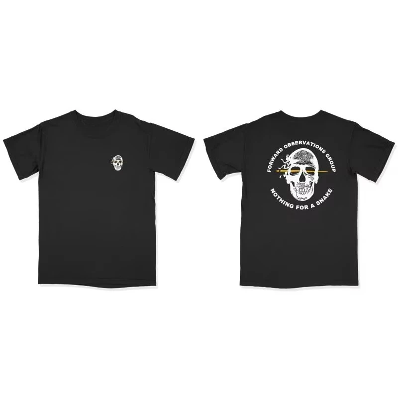 2026Vintage Gothic Street T‑Shirt Kids Adults Y2K Aesthetic Dual‑Side Skull Print Loose Short Sleeve Casual Hip Hop Matching Tee
