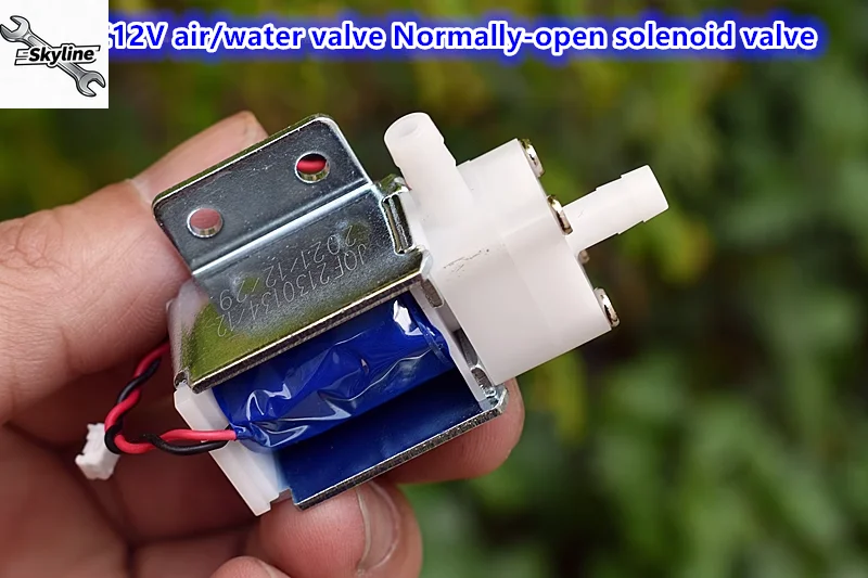 Brand new  Normally open 12V solenoid valve, Two ways ,Two position  air valve/water valve  for vacuum valve for vacuum cleaner