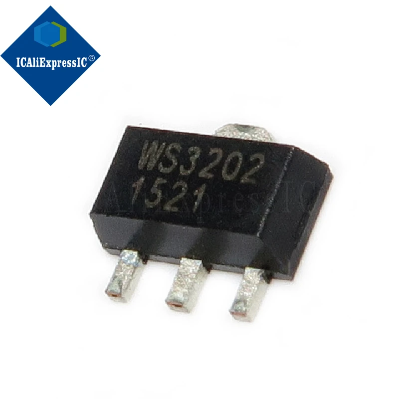 ロットあたり5個,WS3202K-3 tr WS3202K-3 ws3202 sot-89在庫あり