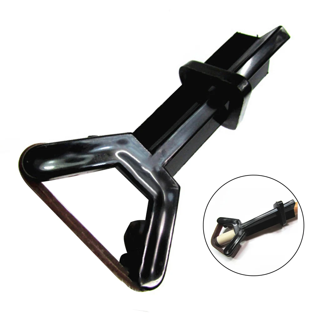 Abrazadera para tacos de billar, herramienta de reparación de plástico, accesorios deportivos de 90x45mm