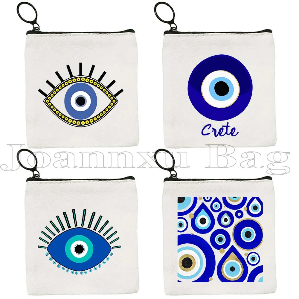 

Nazar CRETE GREECE Mati Blue Evil Eye Charm Amulet Сердце Красочный Амулет Мандала Симпатичные Подарки Кошелек Для Монет Чехол Для Ключей Сумка Кошелек Сумка
