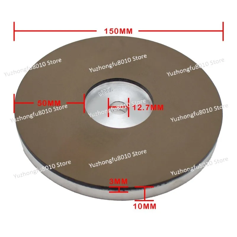 Resin Diamond Wheel 150MM Grinding Disc for Hairdressing Scissor/Electric Clipper/Gem/Jade/Tungsten Steel Knife Polishing Disc