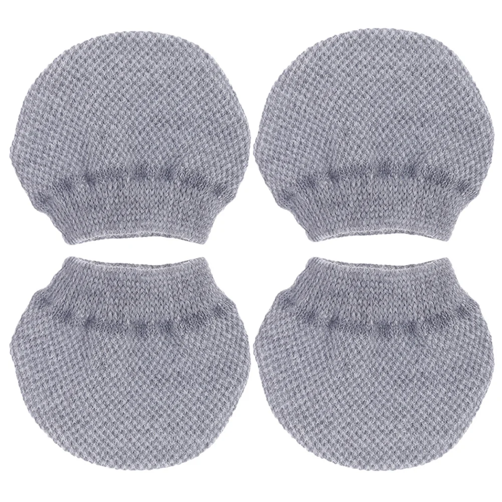 

4 шт. чехлов для ножек стульев, бесшумные накладки на ножки для деревянных и плиточных полов, легко устанавливаемые защитные накладки для мебели для дома, офиса, школы, библиотеки