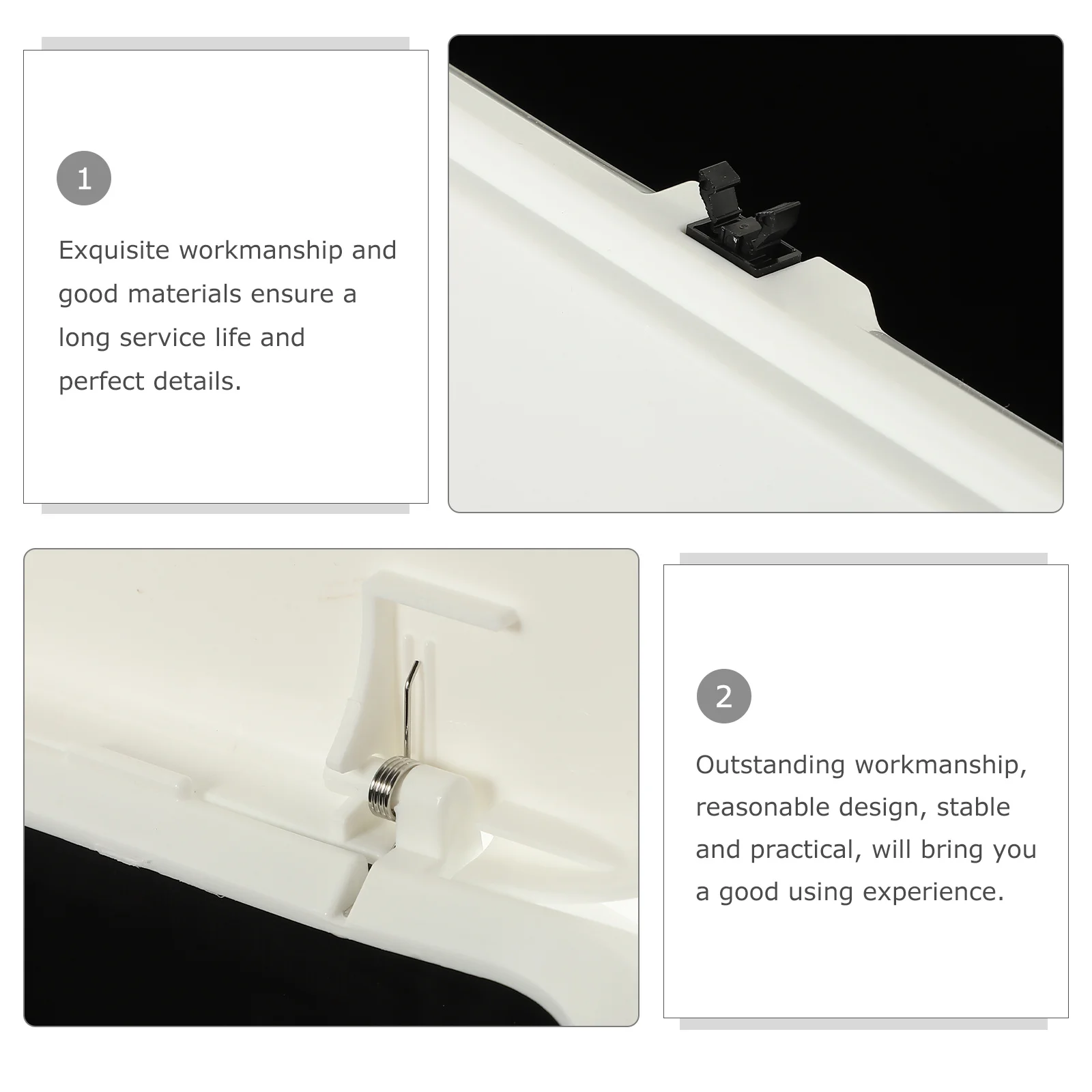 

Sturdy PP Trash Can Compact Narrow Design with Lid Suitable for Small Areas Bathroom Kitchen Office Decorative