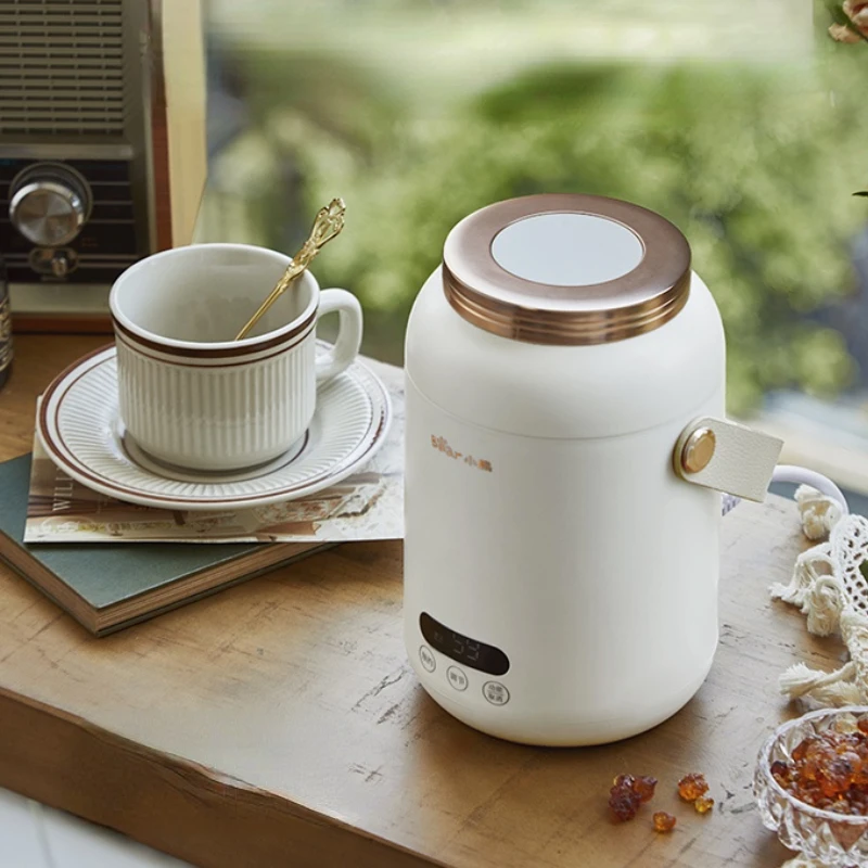 الدب 220 فولت الكهربائية الطبخ وعاء التلقائي المنزلية بطيئة الطبخ وعاء عصيدة صانع 0.8L موقد متعدد الوظائف DDG-D30H5