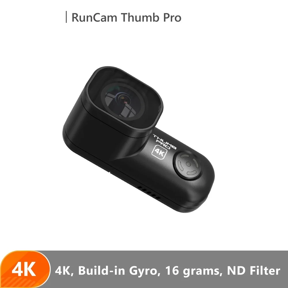 

Top Thumb Pro 4K MINI Action FPV Drone Camera 16g Bulit-in Gyro