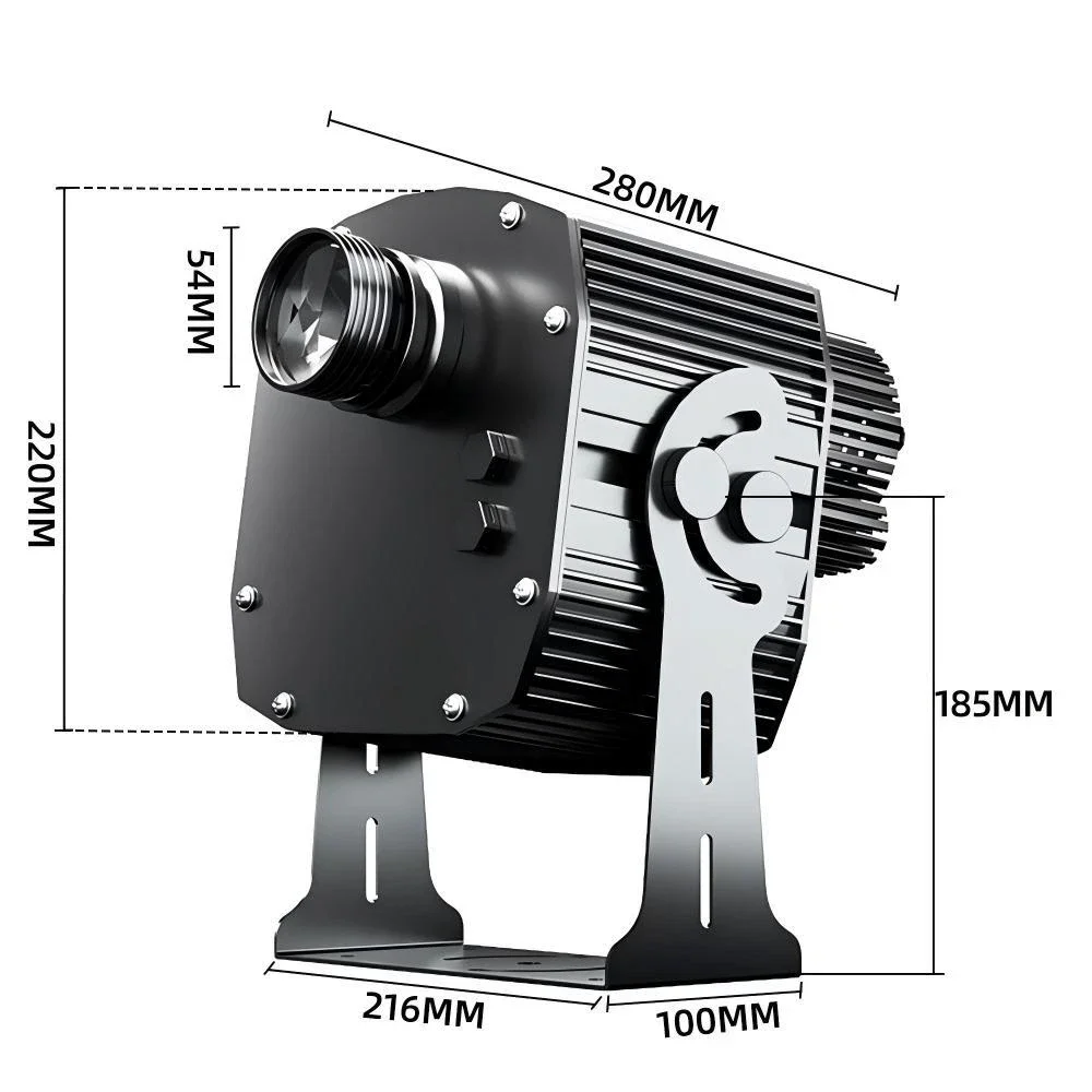 7 Gobo Carousel Projector Waterproof Custom Logo Advertising Light AD Sign Auto-swtich Rotate LED Lamp Outdoor