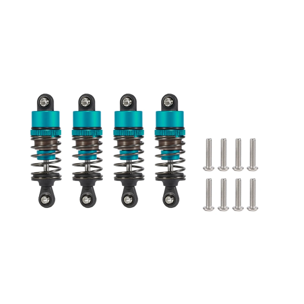 4PCS 52/55/62/70/75/85/95/100/110/120mm Schokdemper voor 1/10 RC Truggy Buggy On-Road Touring Drift Racing Klimmen Auto Onderdelen
