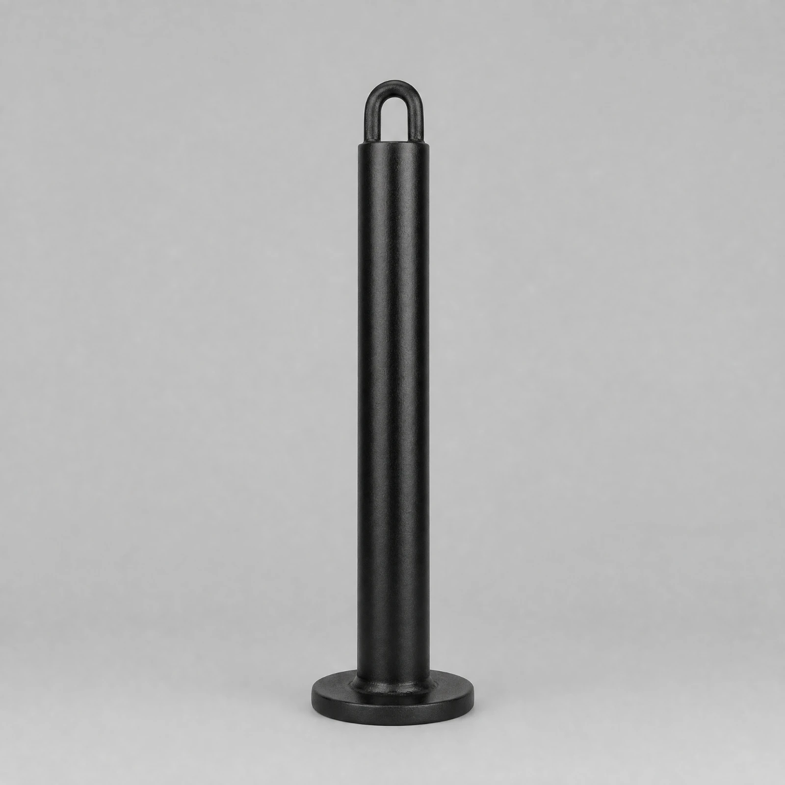 25 Mm Dumbbell Plate Loading Post Stable Steel Weight Plate Post Compact Space-Saving for Back Training Station