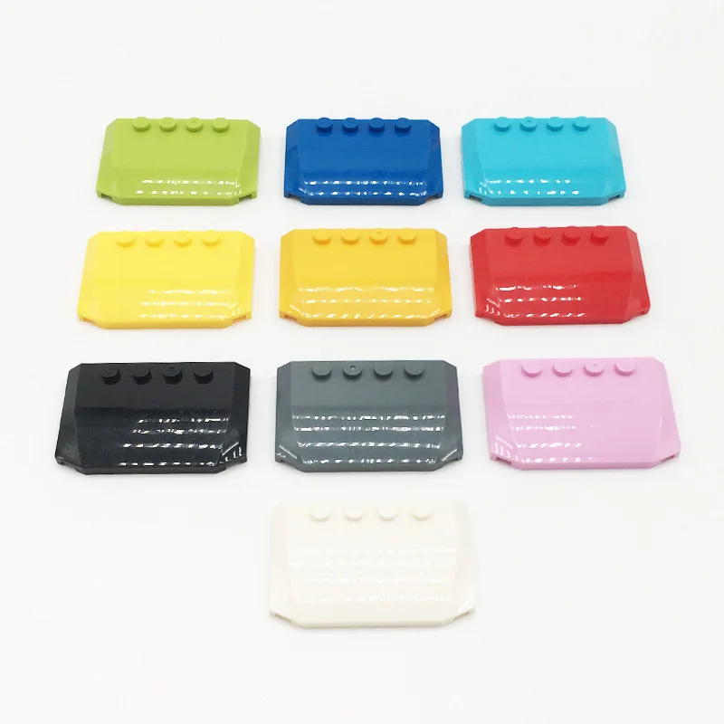 [15Pcs][50g] 52031 Interlocking MOC4x6x2/3 Wedge-shaped Cover Plate