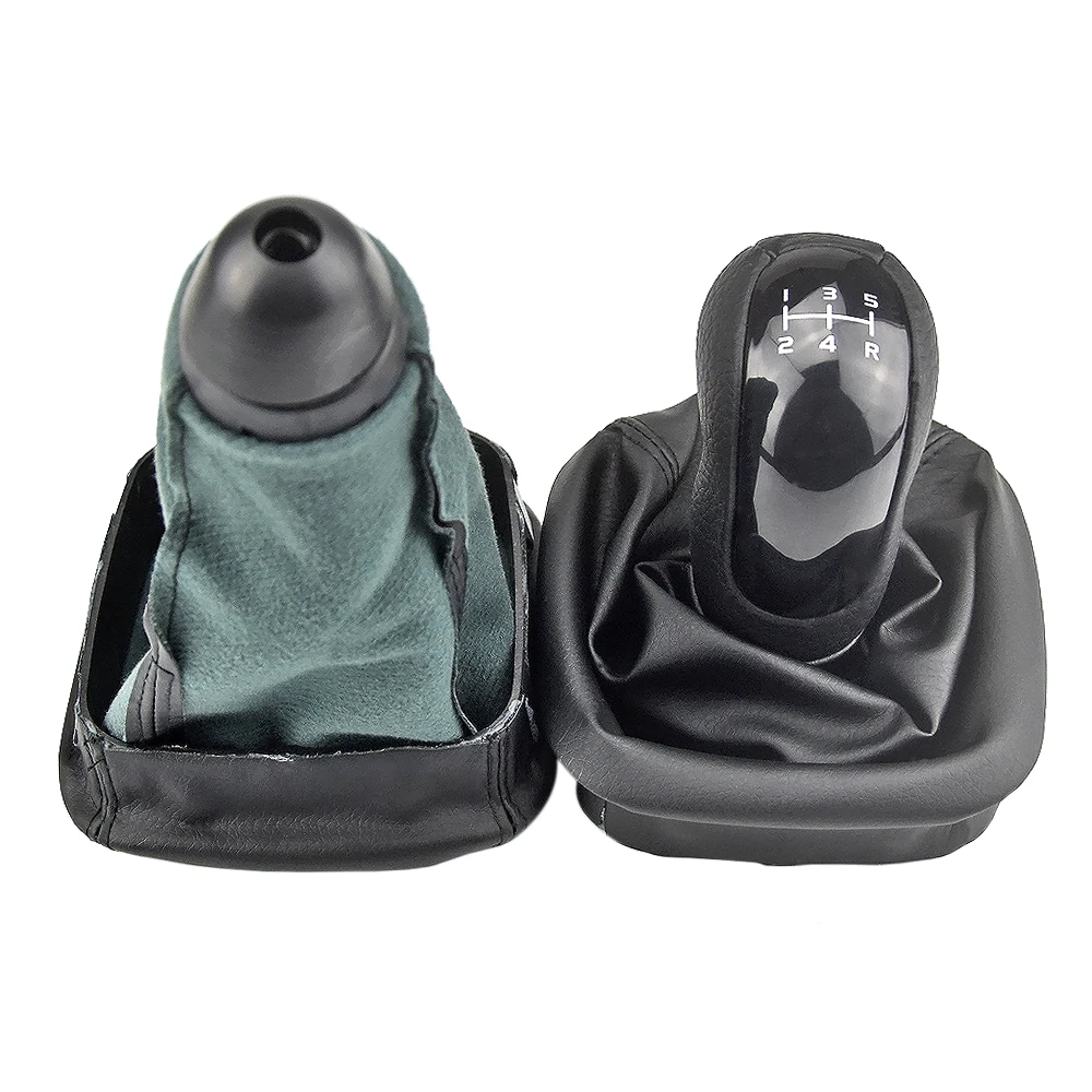 Manual 5/6 Speed Gear Shift Knob For Mercedes-Benz W168 A Class 1997-2004 Car Accessorie Lever Shifter With Gaiter Boot Cover