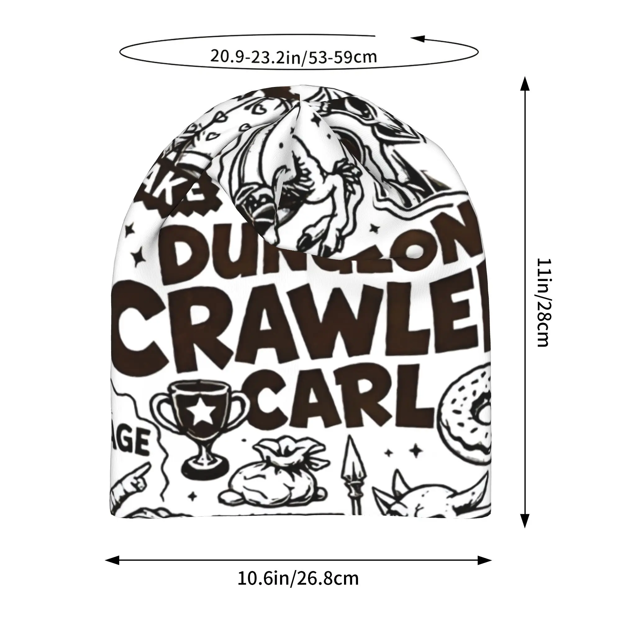 Dungeon Crawler Carl Princess Donut Thin Hat Bonnet Hats Autumn Styles  Skullies Beanies Caps Men Women's Unisex Ski Cap