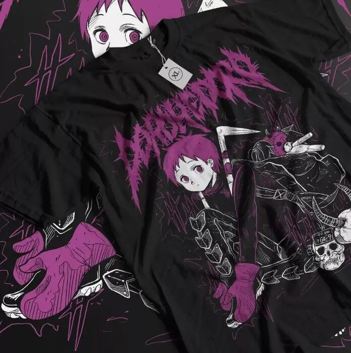 Dorohedoro Ebisu T-Shirt Noi Kaiman Nikaido Horror Anime Gift Shirt All Size