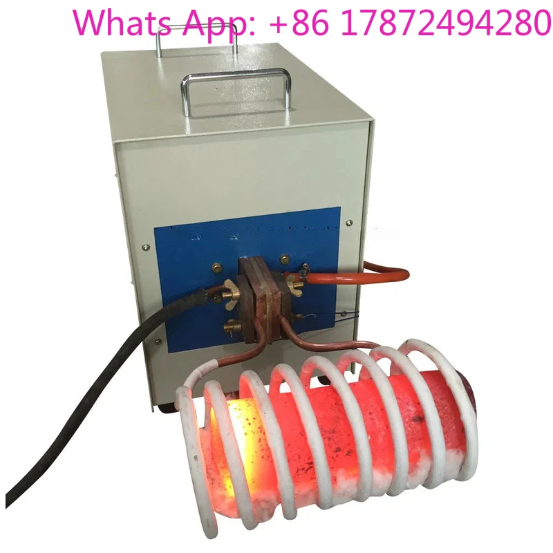 High frequency electromagnetic induction heater Magnetic For Brass Rod Forging - Heater And Induction Heating Hine