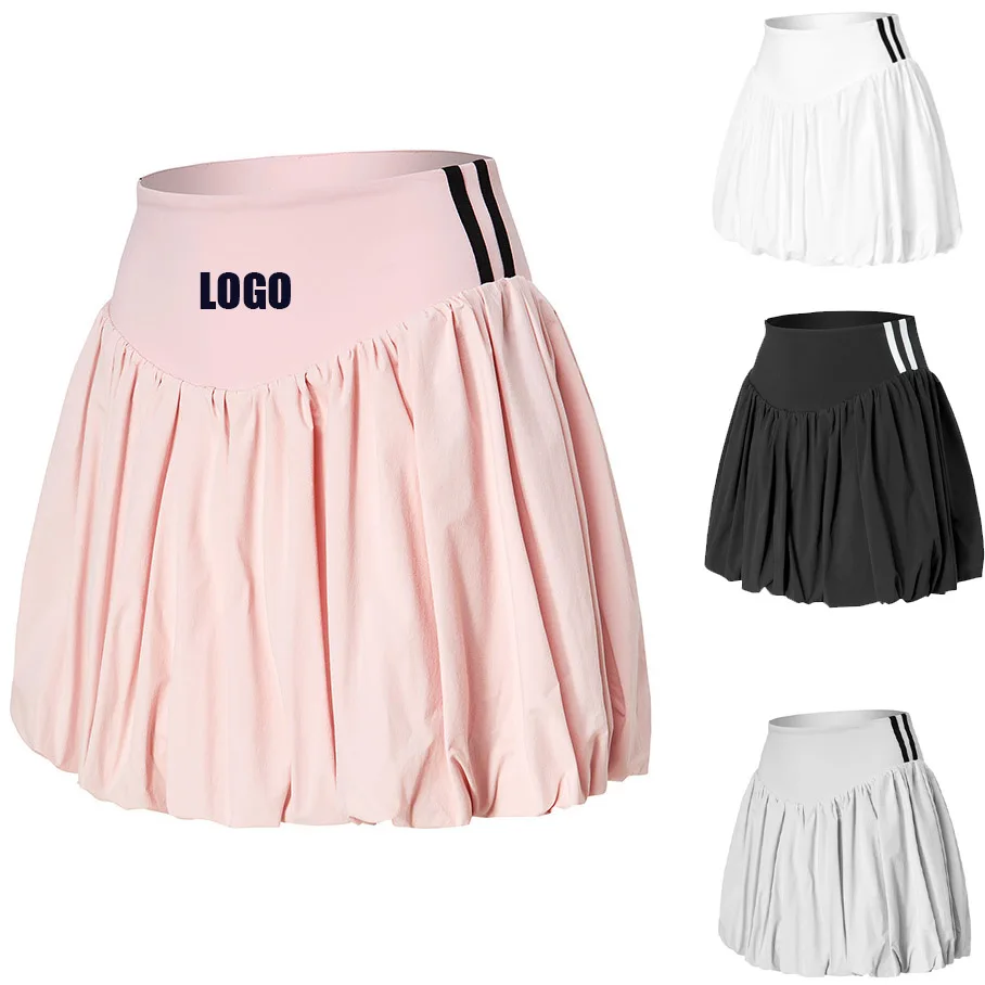 Customized LOGO women's summer new bud casual badminton skirt golf women's tennis skirt