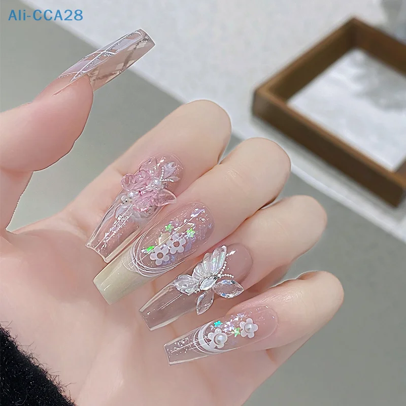 20pcs 3D Resin Nail Charms Mixed Color Butterfly Nail Parts Accessories Kawaii DIY Nail Art Decoration For Women image 4