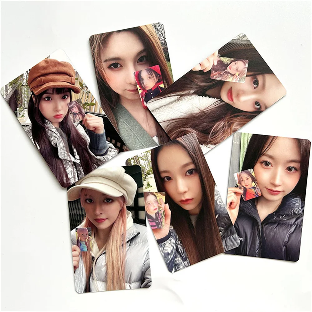 

6pcs KPOP NMIXX expérgo Album Photocards Special Ver. Double-Sided Matte LOMO Cards HaeWon SullYoon JiWoo Bae Fans Collections