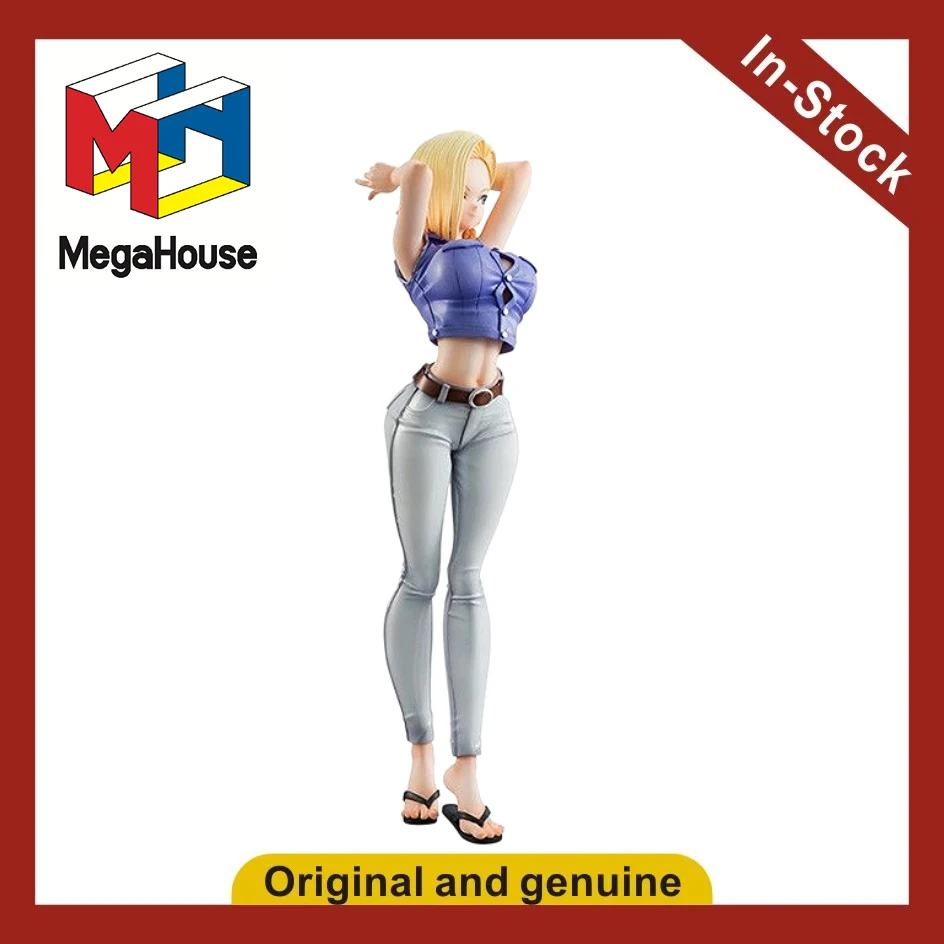 

【UA】 MegaHouse Dragon Ball Gals Dragon Ball Z Artificial World No. 18-я версия. Фигурки, модели, игрушки, подарки
