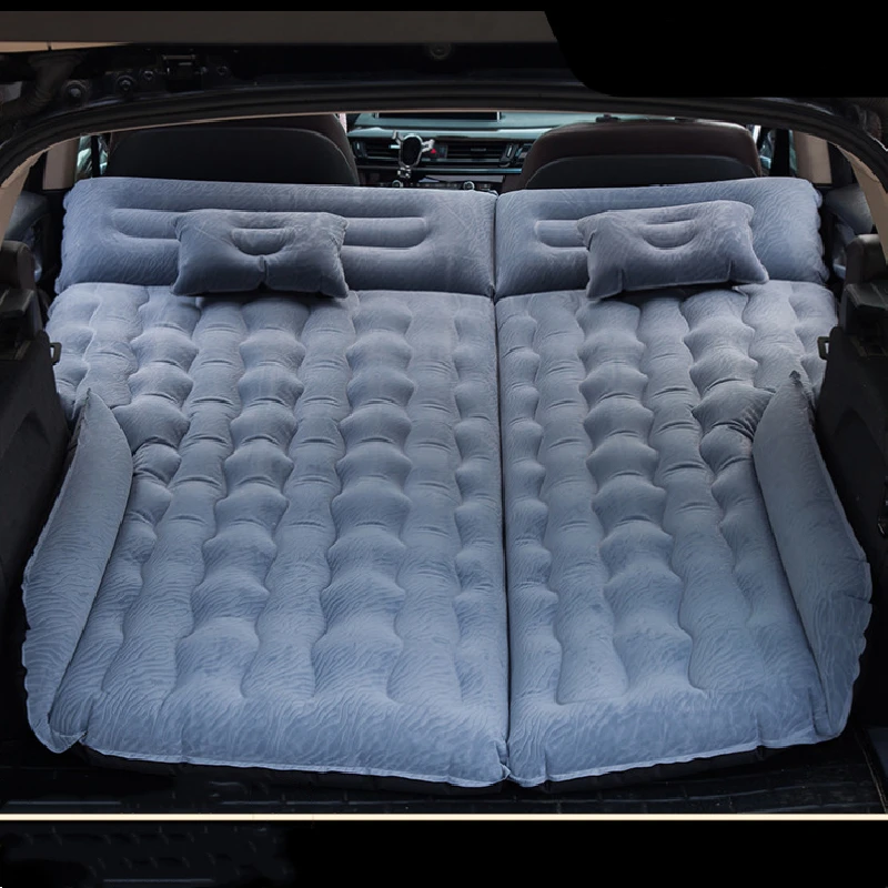 Car Travel Bed Trunk Inflatable Mattress Outdoor Sleeping Air Cushions Foldable Self-driving Tour Camping Rest Inflable Sofa Pad