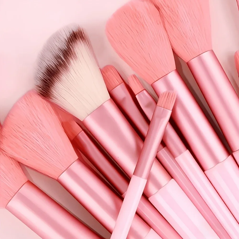 33-teiliges Make-up-Pinsel-Set mit weichen Borsten, hochwertige, flauschige professionelle Make-up-Pinsel, komplettes Set für Anfänger, Konturpinsel – Detail 9