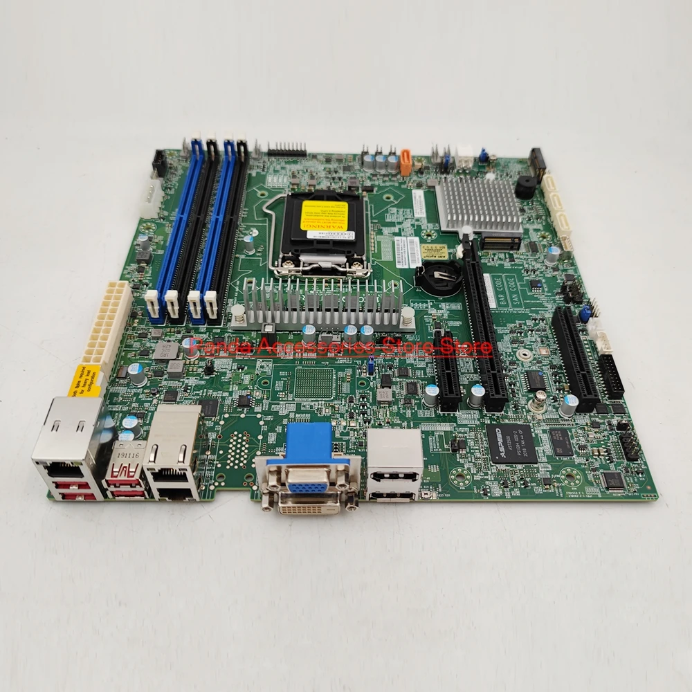 

Высокопроизводительная материнская плата ATX X12SCZ-QF для рабочих станций, LGA-1200, чипсет Intel Q470, DDR4