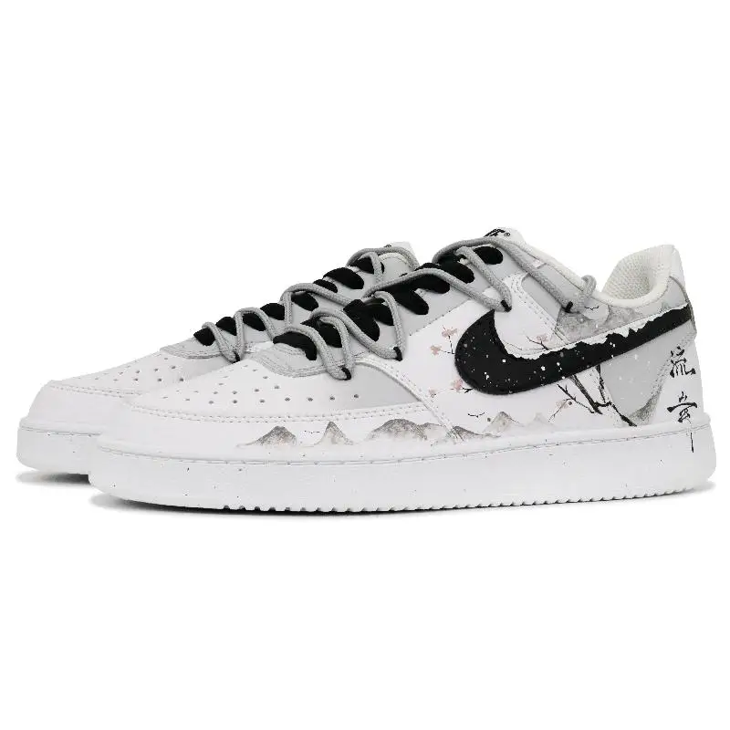 【تخصيص】أحذية Nike Court Vision 1 للتزلج أحذية رياضية للرجال DH2987-101