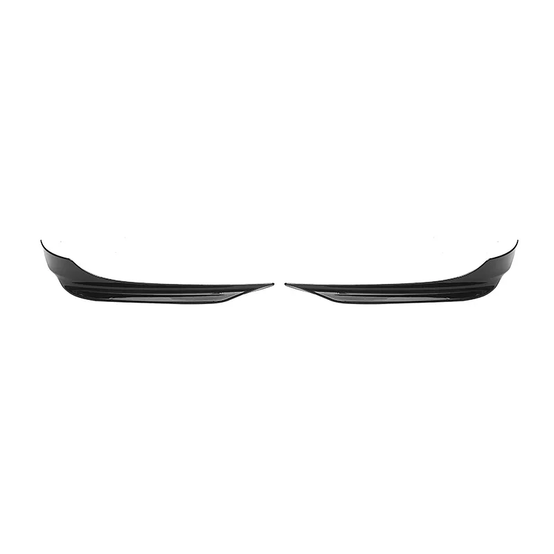 For BMW 3 Series E90 Sedan 2009-2011 F-Style No-Drill Bumper Corner Lips (Non-M Tech) Splitter Guards Car Accessories Styling