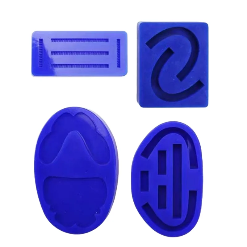Dental Silicone Wax Mold Full Arch Wax Rim Individual Tray Reusable Molds for Full Denture Individual Tray Implant Restoration