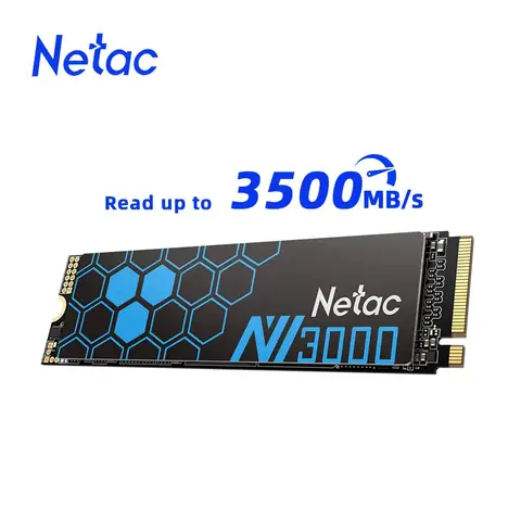 Netac 데스크탑 노트북용 내장 솔리드 스테이트 드라이브, 3500 MB/s M2 SSD, 250gb 500gb 1tb 2tb NMVE SSD M.2 2280 PCIe3.0 x 4