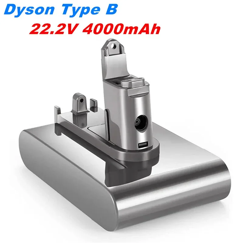 

DC31 Type-B Battery 22.2V 4000mAh Li-ion Vacuum Battery for Dyson DC35 DC45 DC31B DC34 DC44 Animal DC56 DC57 (Only Fit Type B)