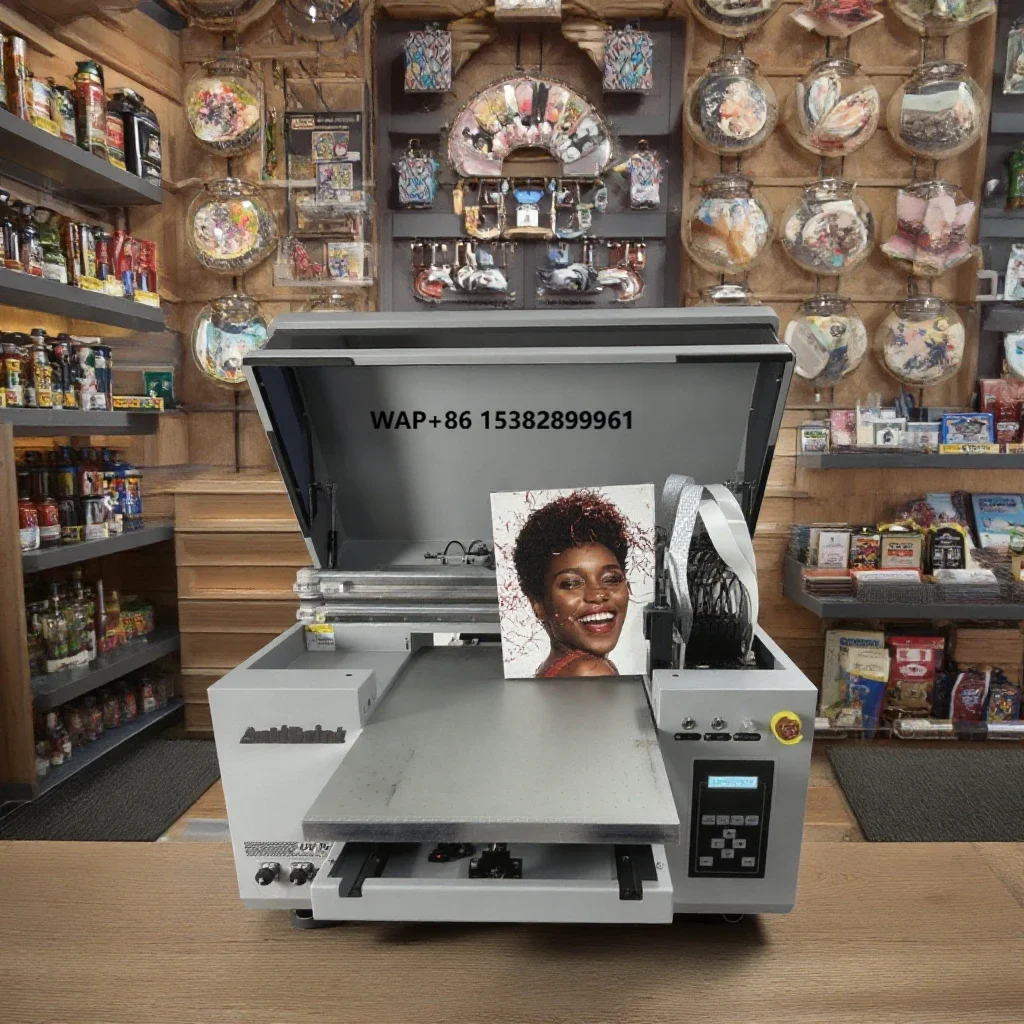 

High Quality 4060 UV Cup Wrap Flatbed Transfer PVC Card Bottle Golf Ball UV Roller Glass Acrylic Impresora for Small Business