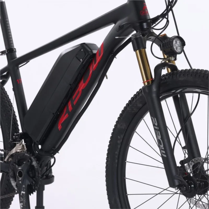 Electric Mountain Bike Commiting out Lithium Battery Removable Outdoor Sports 48v350w image 4