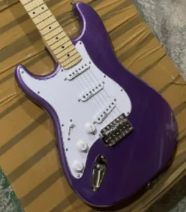 Custom Purple Left Hand ST Electric Guitar Body only (price does not include accessories and neck)