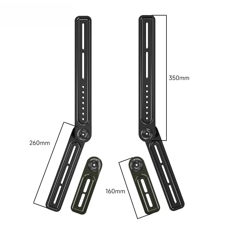 Whispering Wall Stand for Sonos Bose TV Soundbar No Drill Speaker Mount Home Theater Audio Shelf