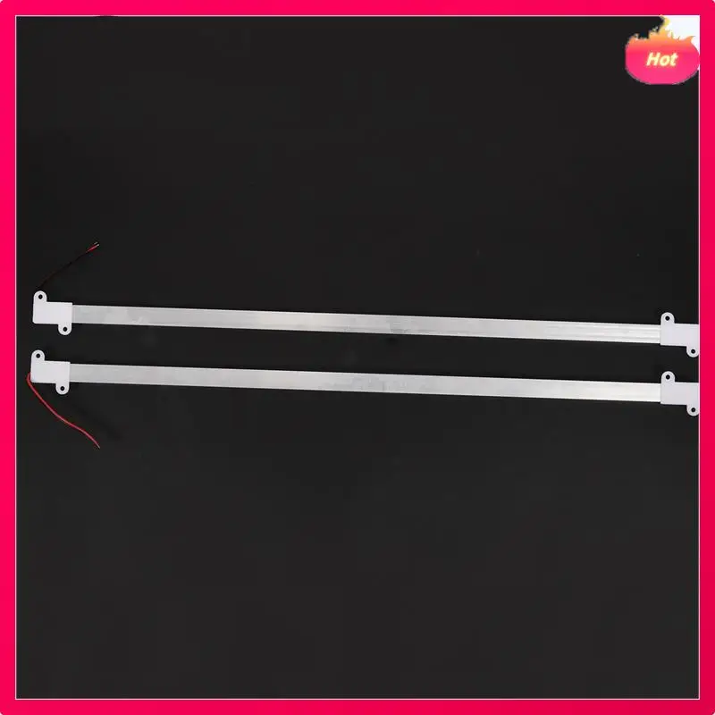 

10 Pcs 50CM 12V 36 LED 5630 SMD Hard Strip Light Aluminum Shell With End Cap Warm White