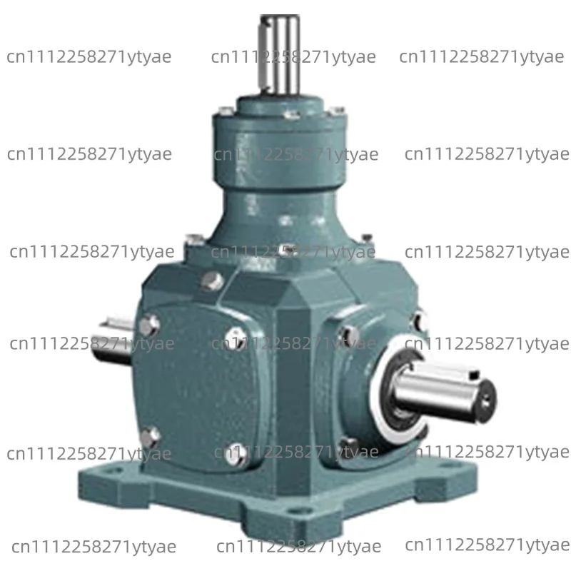 Right Angle Steering Box Bevel Gear Small Steering Box Commutator T Series Spiral Bevel Gear Steering Box
