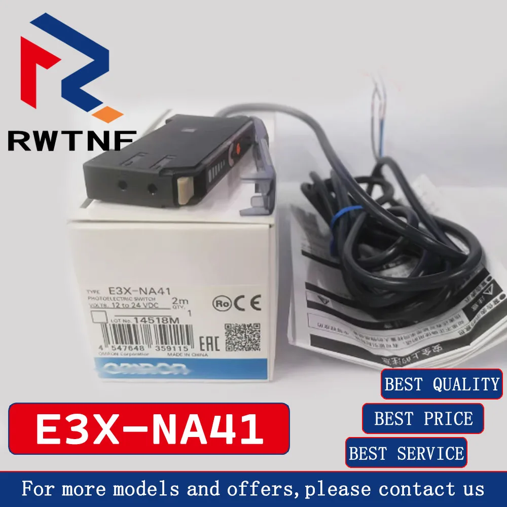 

Brand New Genuine E3X-NA41 Fiber amplifier sensor PNP output,100% original warehouse stock