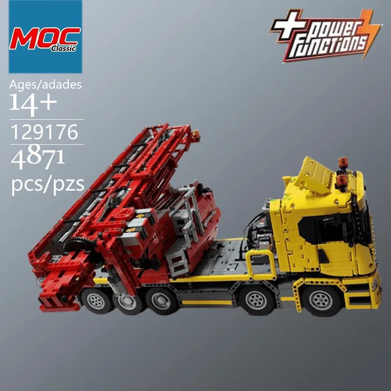 Specially Custom MOC Bridge Test Vehicle R770 Technic Model - Trendy Educational Toys, Top Choice Gift for Casual Building Games