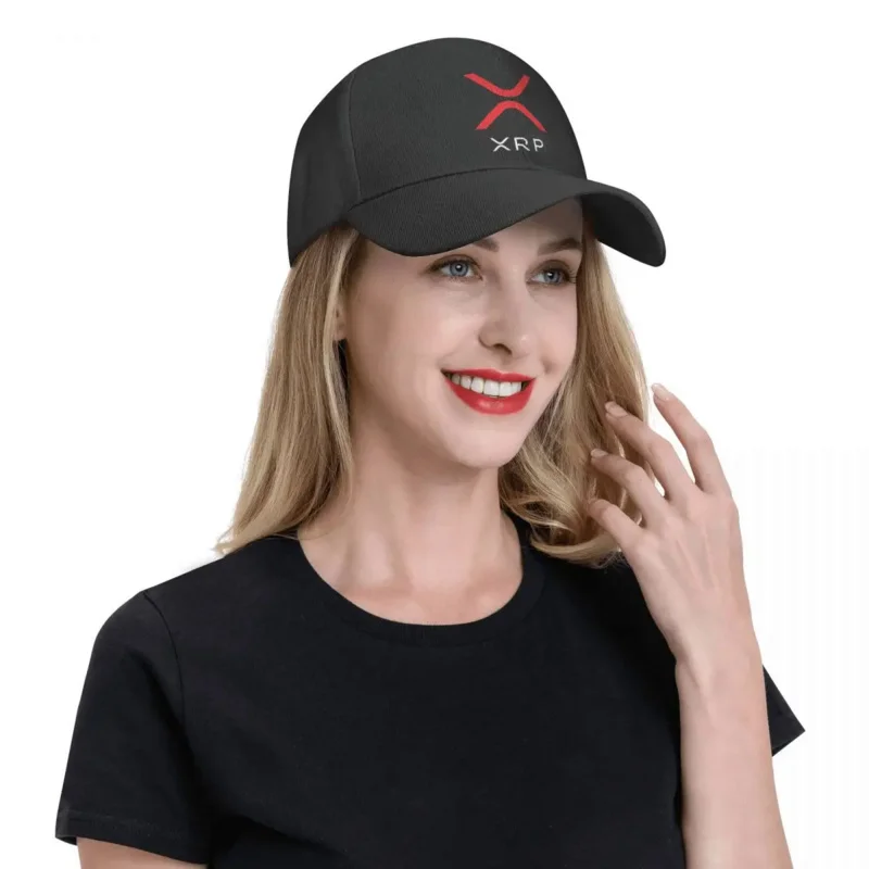 Classic Ripple XRP Ripple berretto da Baseball rosso uomo donna personalizzato regolabile adulto Bitcoin papà cappello Hip Hop Snapback cappelli