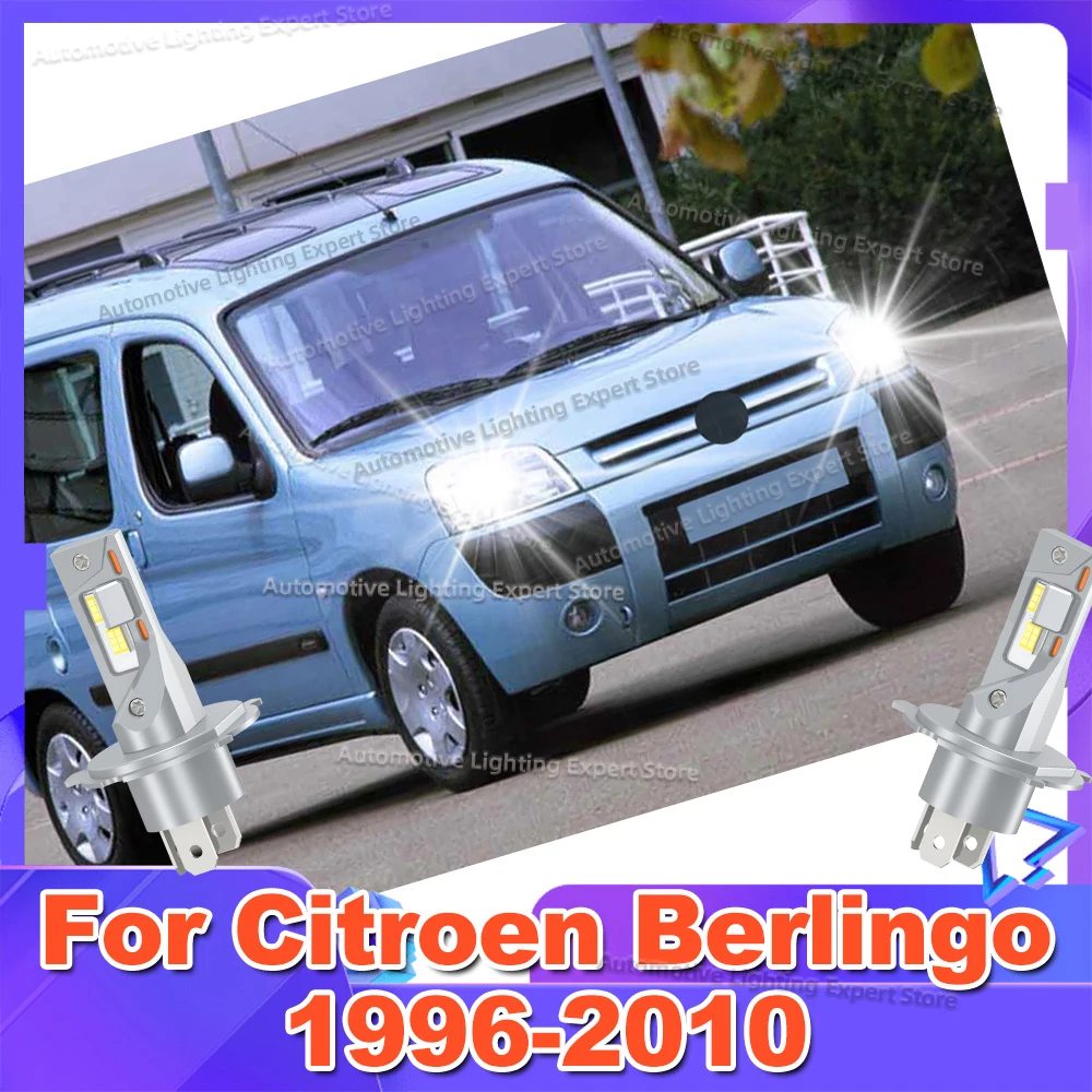 

LED Canbus Car Headlight Bulb Wireless 180W CSP Lamps 6000K For Citroen Berlingo 1996-2010 2004 2005 2006 2007 2008 2009