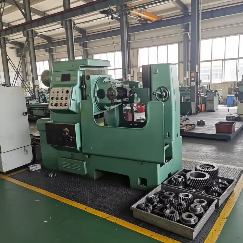 for Used Hydraulic Gear Hobbing Machine High Precision Small Modules Motor Gearbox Automatic Cheap Price Factory Sales Hot