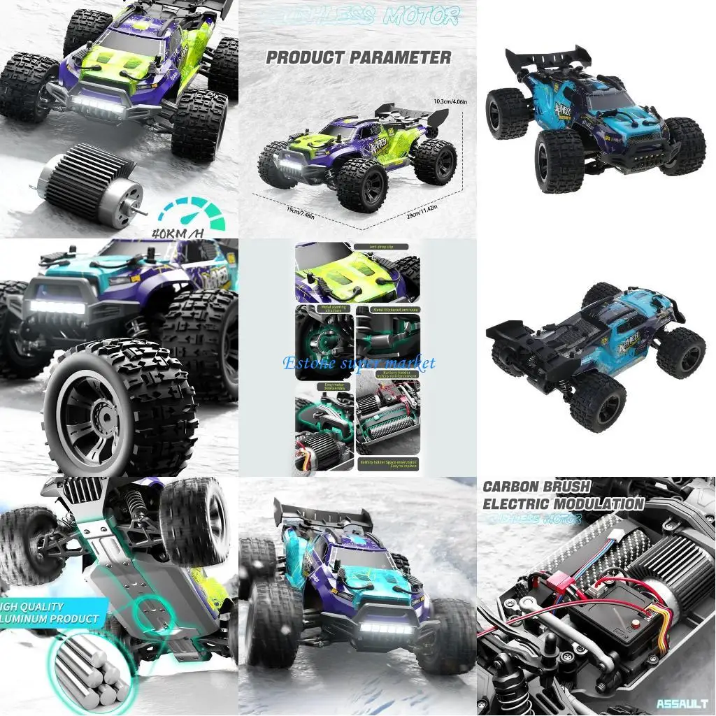 

090B 1/18 Remote Control Offroad Car Toy for Adult 4X4wd High Speed Car Model Vehicle Climbing Car Toy Birthday Gift for Kids