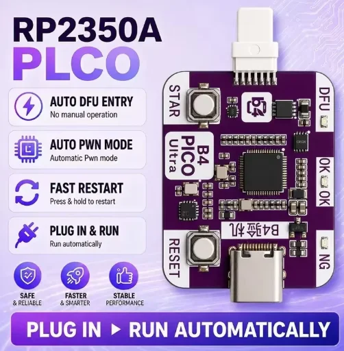 Raspberry Pi Pico 2 RP2350 USB A Development Board RP2350A Waveshare RP2350-USB-A image 6